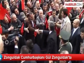 Cumhurbaşkanı Gül Zonguldak'ta