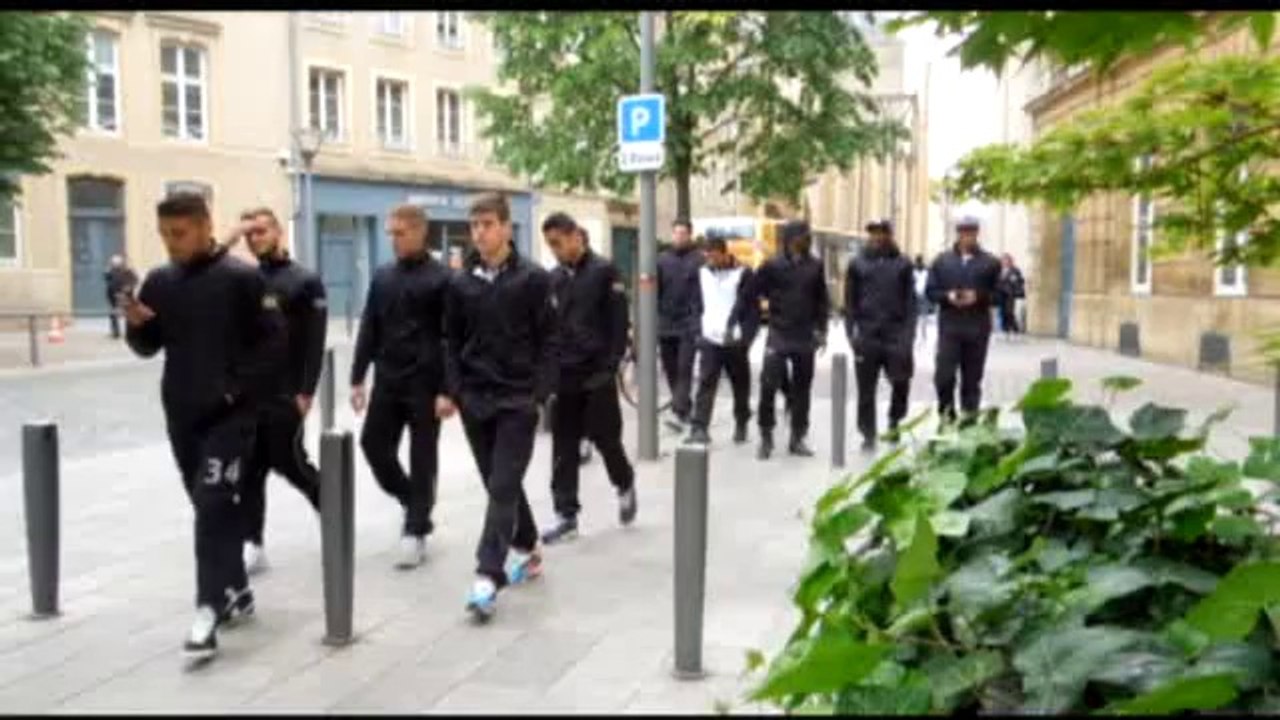 Déplacement à Metz, séance vidéo et balade...