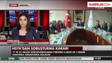HSYK'dan 17 ve 25 Aralık Hakim ve Savcılarına Soruşturma