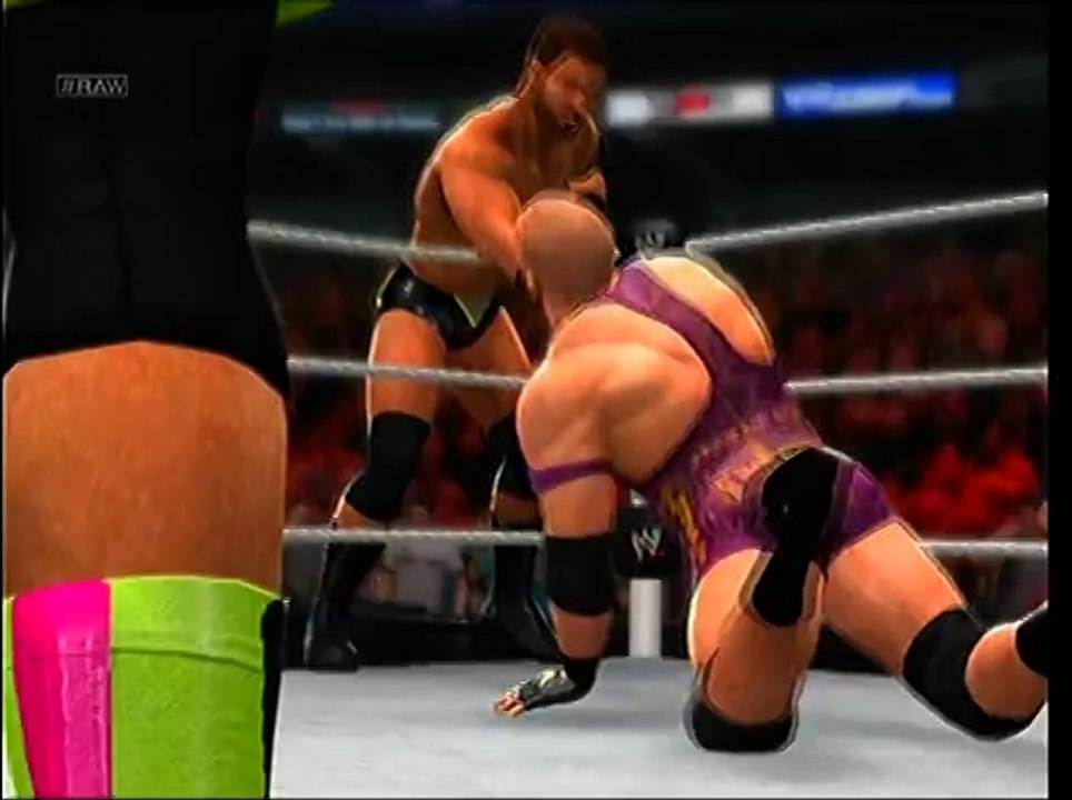 WWE 2K14 Raw- The Uso's vs RyBaxel (1) (28th-04)