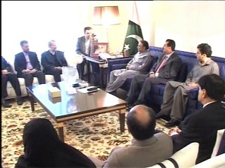 Iranian Delegation  call on  President Zardari