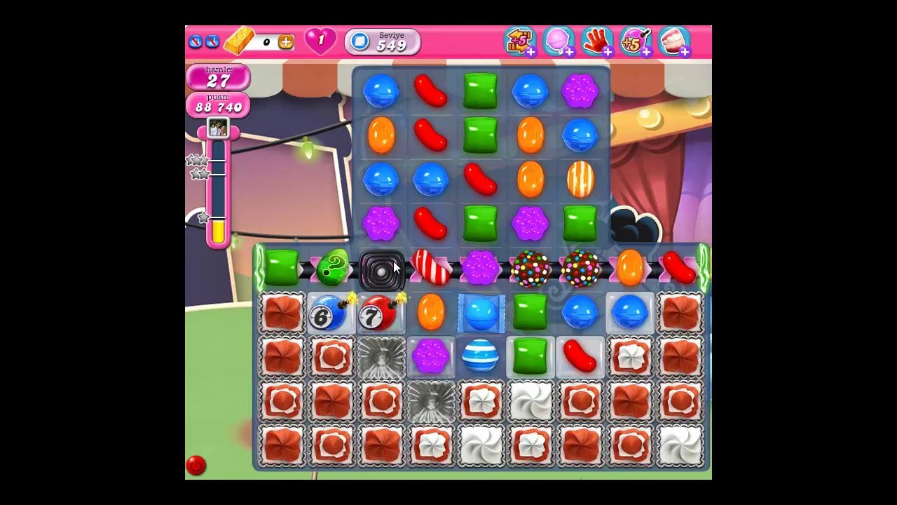 Candy Crush Saga Level 549