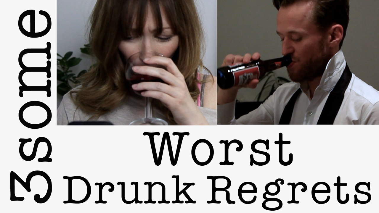 3some asks What's Your Worst Drunken Regret? #fancya3some