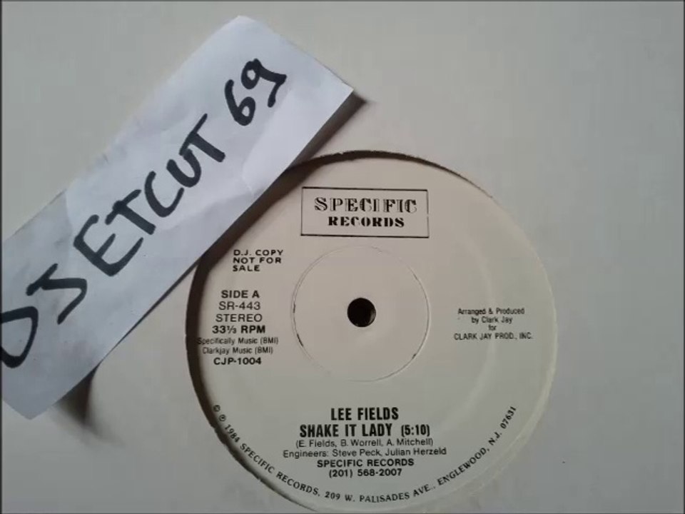 LEE FIELDS -SHAKE IT LADY (RIP ETCUT)SPECIFIC REC 84