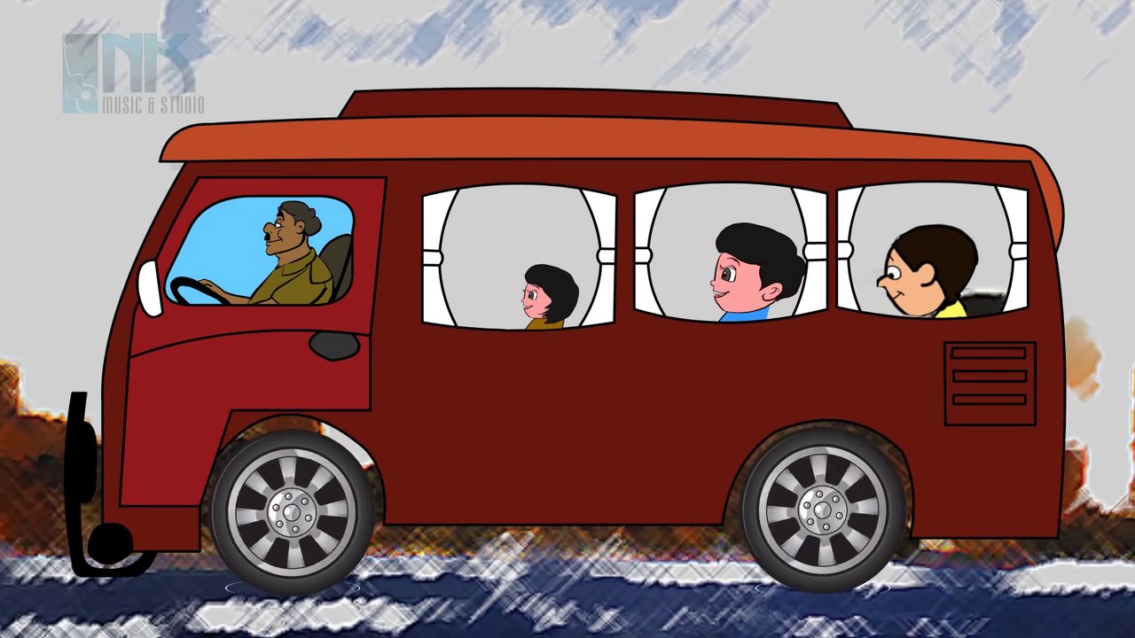 Wheels of The Bus | Nursery Rhymes for Kid | Full HD Animation Cartoon Video  - video Dailymotion