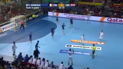 France v Croatia Quarter Final  1st HALF handball 2013