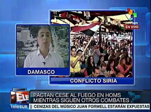 Sólo tres días durará la tregua en Siria, y se circunscribe a Homs