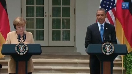 Obama, Merkel "ready and prepared" for more Russian sanctions