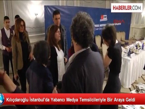 Kılıçdaroğlu İstanbul'da Yabancı Medya Temsilcileriyle Bir Araya Geldi