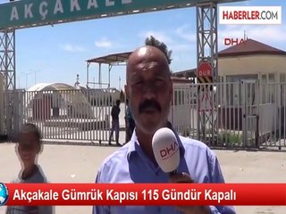 Akçakale Gümrük Kapısı 115 Gündür Kapalı