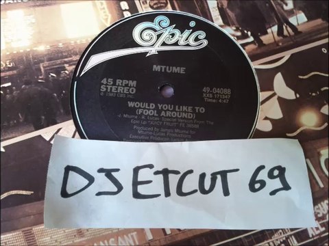 MTUME -LET'S FOOL AROUND(WORD)(SENSUAL INSTRUMENTAL)(RIP ETCUT)EPIC REC 83