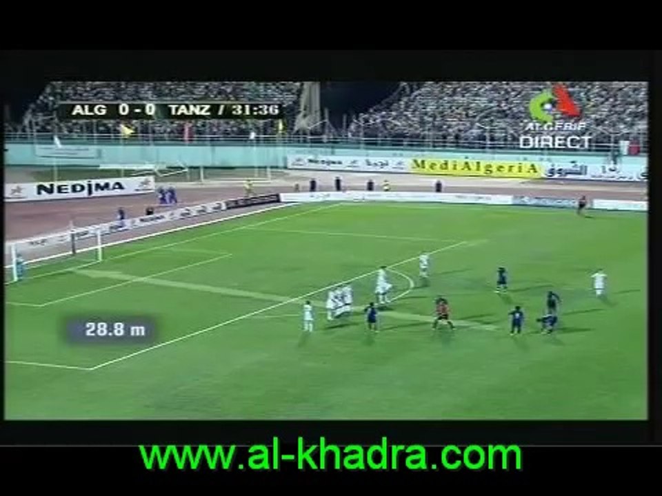 Algerie (algerie 1-tanzanie 1,un but et puis  rien)