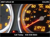 2007 Infiniti M35x for Sale Baltimore Maryland | CarZone USA