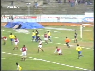 Πόντιοι Βέροιας-ΑΕΛ  2-1 1993-94 Mega Κύπελλλο