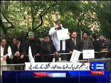 Peoples Protest Against The Allegations On Pakistan Army And ISI In London