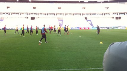 Coupe de France : dernier entraînement avant la finale