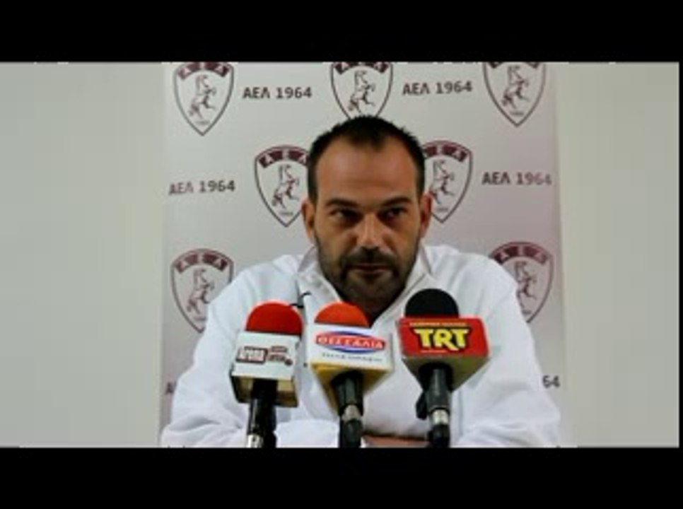 3η ΑΕΛ-Δόξα Κρανούλας 4-0 2013-14 Παναγόπουλος δηλώσεις ArenaLarissa