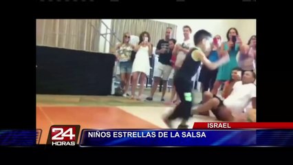Niños causan sensación con su sorprendente habilidad para bailar salsa