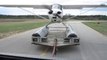 Sea Plane Takes Off From Truck Trailer