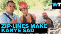 Sad Kanye Zip Lining | What's Trending Now