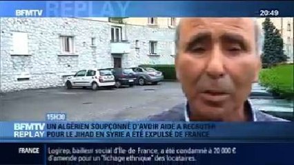 BFMTV Replay: L'Algérien soupçonné d'avoir recruté des Français pour le jihad en Syrie a été expulsé - 02/05