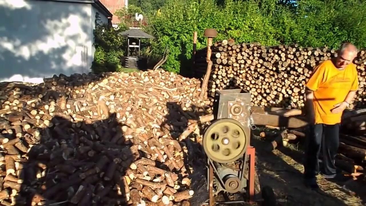 En Hızlı Odun Kesme Makinası