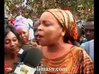 Wade rend visite a aida ndiongue au camp penal 2