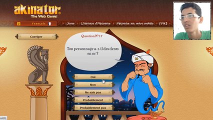Junior vs Akinator #1 - Un enf*iré qui trouve TOUT ! Ou pas.. x)