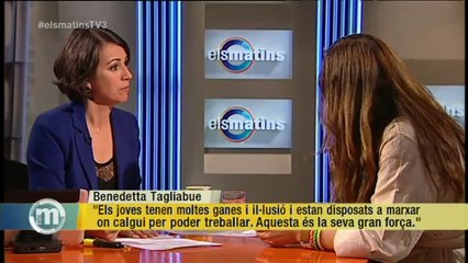 TV3 - Els Matins - Benedetta Tagliabue: "Tot l'estiu es celebrarà el Tricentenari en instal·lacio