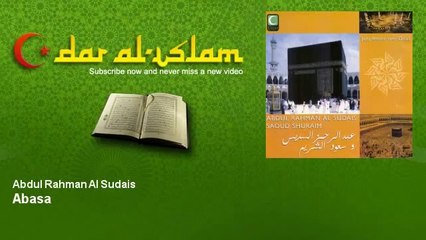 Abdul Rahman Al Sudais   Abasa   Dar al Islam