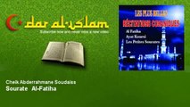 Cheik Abderrahmane Soudaiss   Sourate  Al Fatiha   Dar al Islam