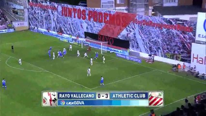 Rayo Vallecano 0 Athletic Club  3