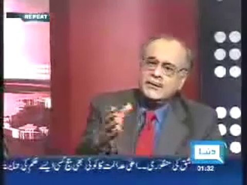 Hamid Mir & lying journalists exposed by Najam Sethi - Part - 1