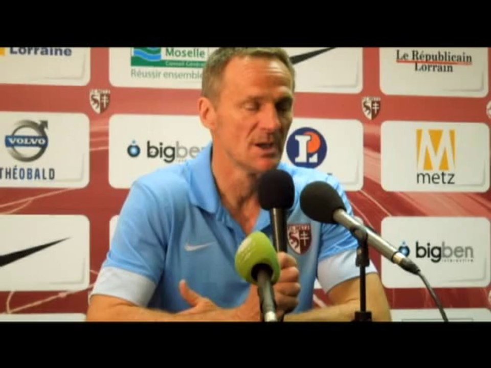FC Metz - Tours FC "On est tombé sur une bonne équipe" (A. Cartier)