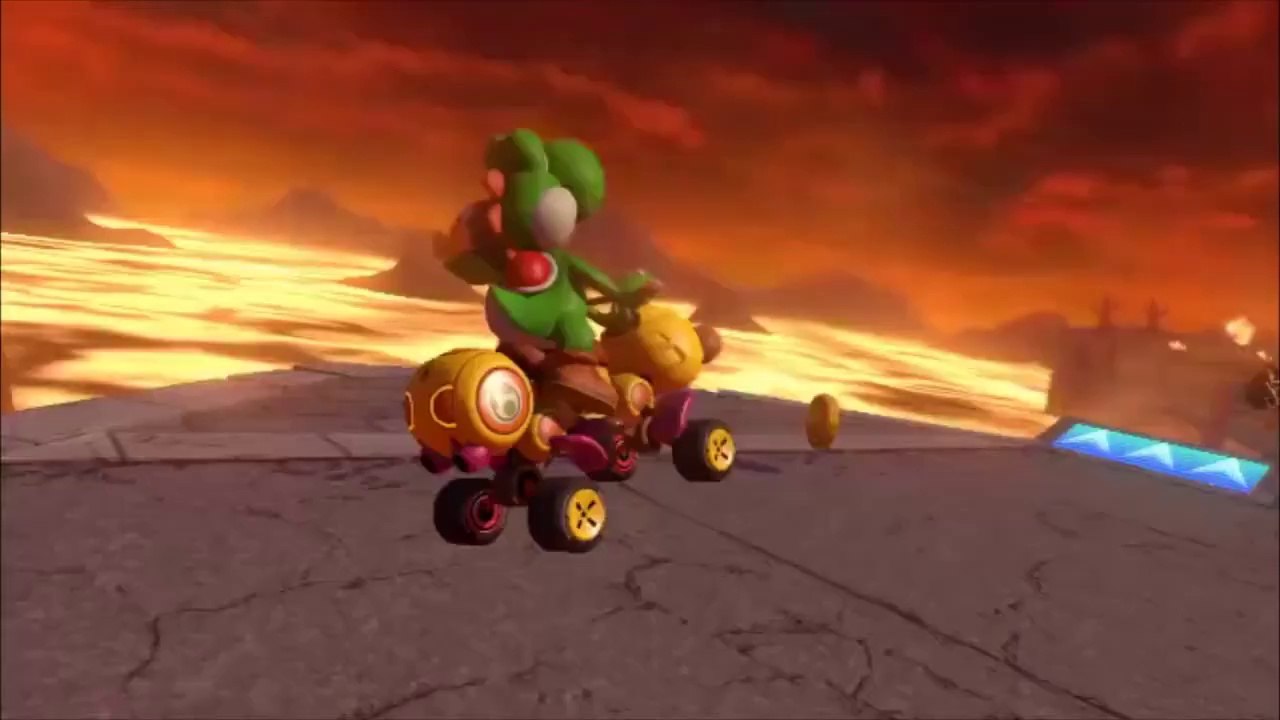 Mario Kart 8 - Wii Volcan Grondant