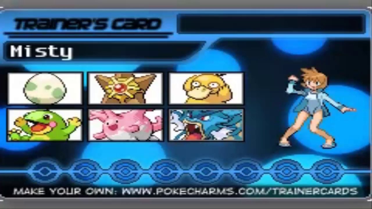 #TrainerCard Acompañantes de Ash Part.1 (chicas)