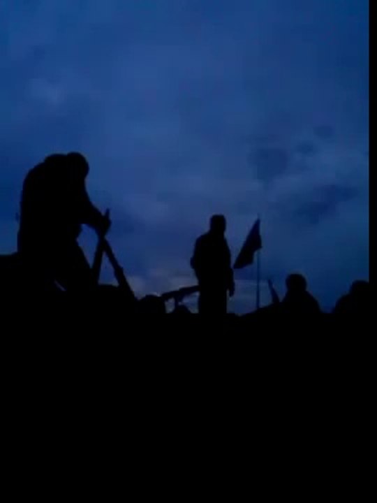 Ukraine at night on 2-3 May. Shooting the Slavic