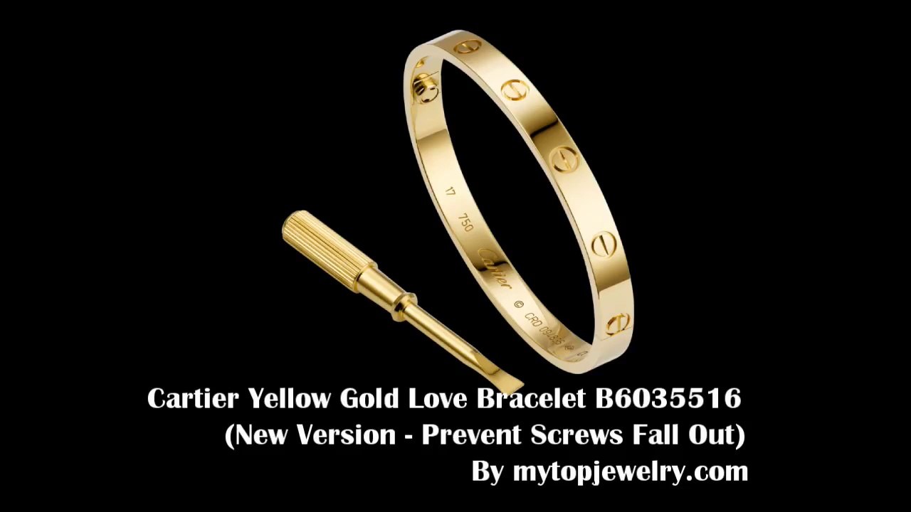 Cartier Love Bracelet - Cartier Yellow Gold Love Bracelet B6035516