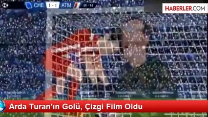 Arda Turan'ın Golü, Çizgi Film Oldu