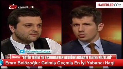 Emre Belözoğlu: Gelmiş Geçmiş En İyi Yabancı Hagi