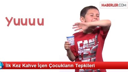 İlk Kez Kahve İçen Çocukların Tepkileri