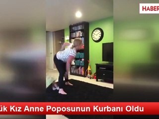 Küçük Kız Anne Poposunun Kurbanı Oldu