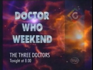 BSB Doctor Who Weekend- Three Doctors Trailer