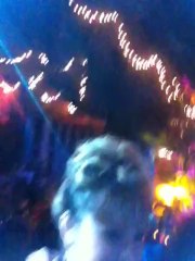 Katie Lohmann at the Playboy Mansion.