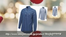Hot Deals! FLATSEVEN Mens Designer Slim Fit Striped 3 button Mandarin Collar Shirt