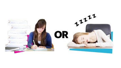 Pulling an All-Nighter vs. Getting 2 Hours of Sleep