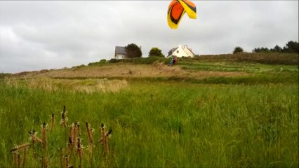 Parapente plage aux choux