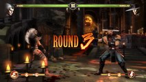 Mortal Kombat Komplete Edition. Sindel vs Kung Lao