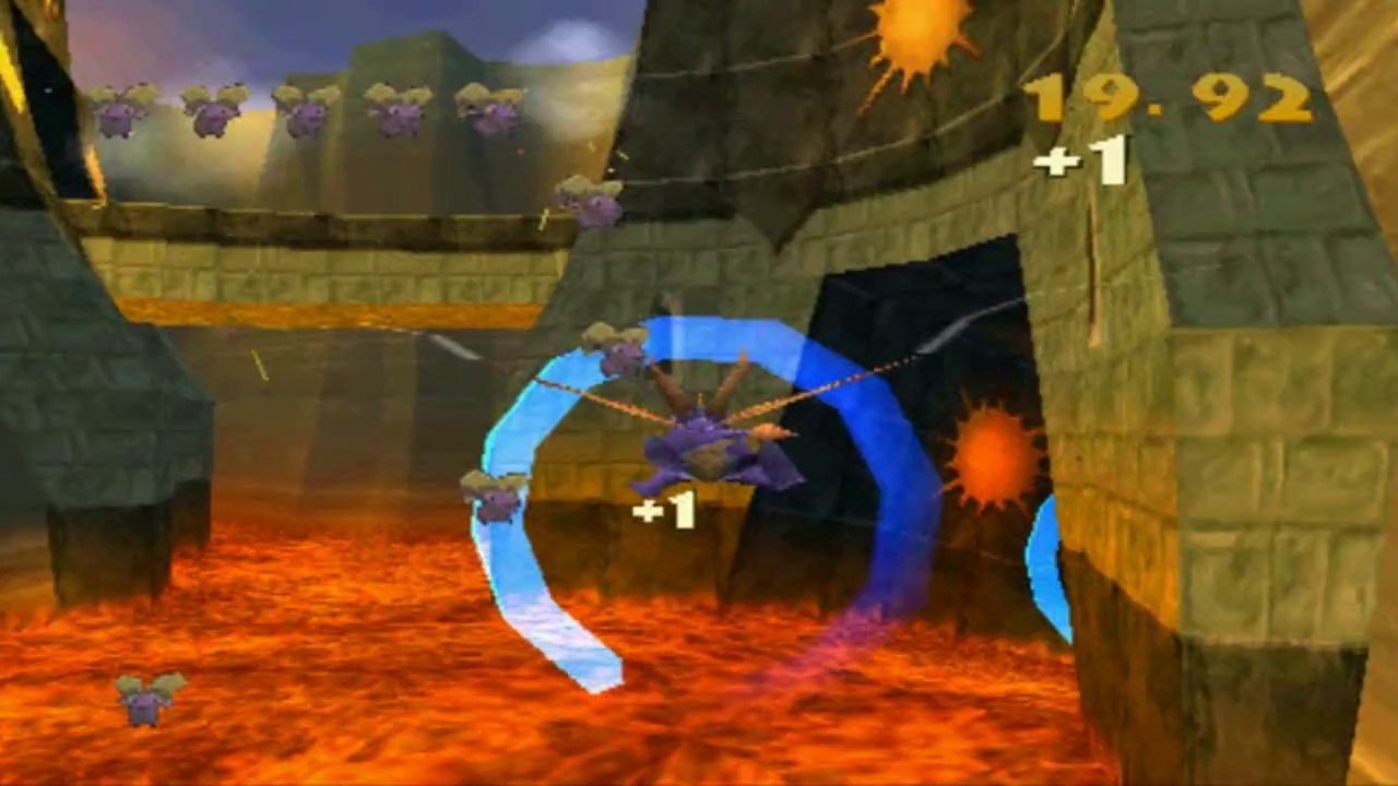 Spyro 2 : Gateway To Glimmer - Toundra Hivernale : Circuit de Canyon