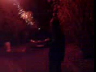 Agreession feux d'artifices